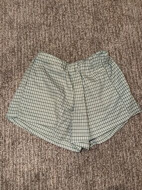 Brandy Melville Plaid Women’s Shorts - Green